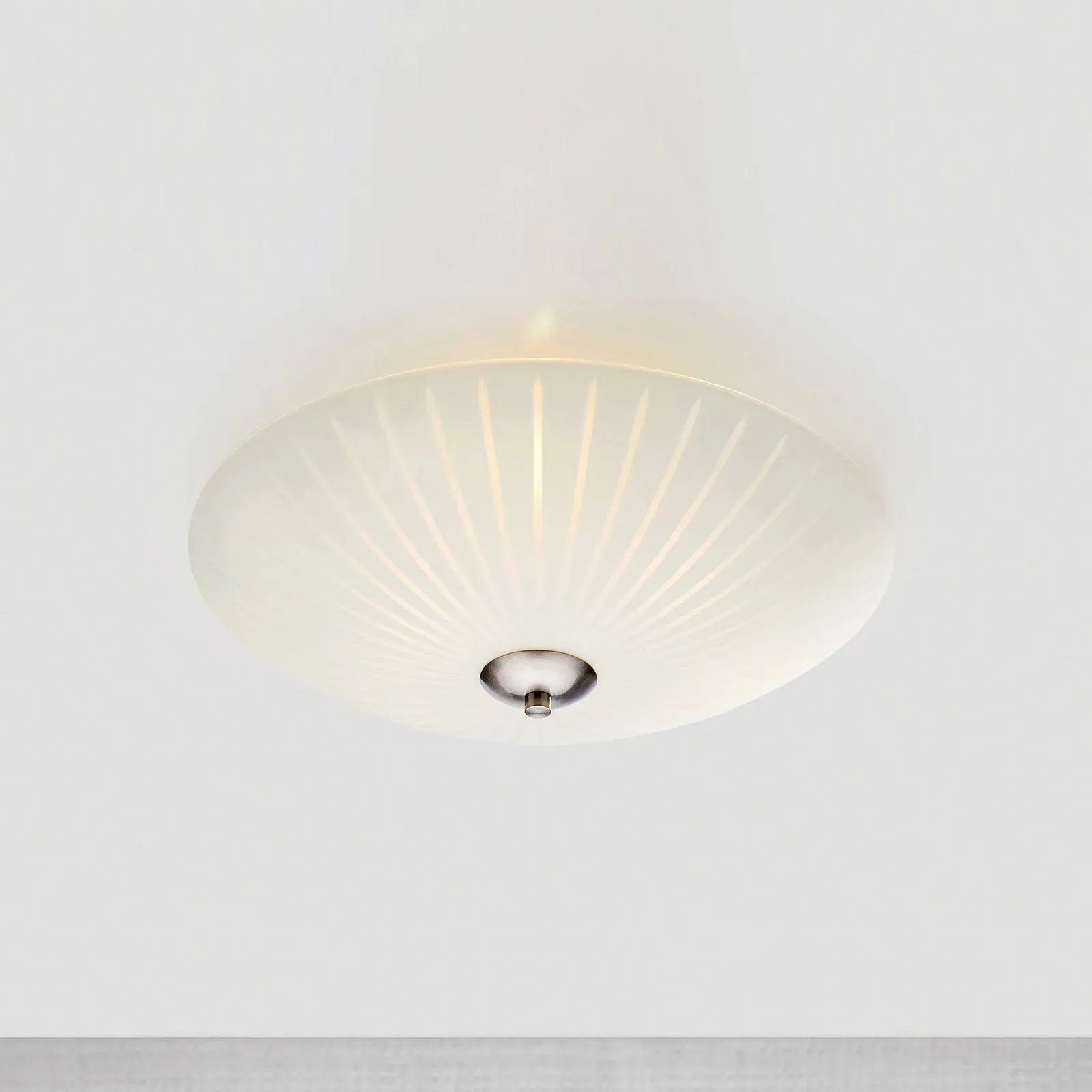 Deckenleuchte Markslöjd, Cut, dimmbar, Weiß, für Wohnzimmer, Glas - 15