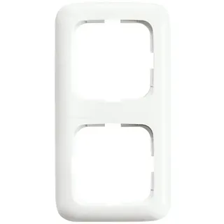 Busch-Jaeger Rahmen 2-fach aws senk.+ waager. 2512-214