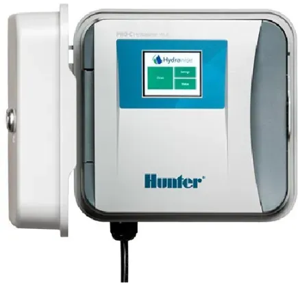 Hunter HPC-401-E Steuergerät, mit 4 Stationen, Innen- und Außenmontage inkl. WIFI