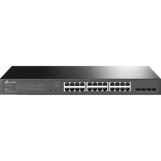 TP-Link TL-SG2428P (28 Ports), Netzwerk Switch, Schwarz