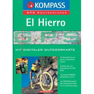 El Hierro, 1CD-ROM: Digitale Outdoorkarte. Für Windows 95/98/2000/NT/XP. Per Mouseklick Touren planen und Distanzen messen. Inkl. KOMPASSkompakt, dem informativen Guide für Ihre Unternehmungen