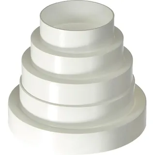 Europlast Reduzierstück Ø80/100/120/125/150mm Ø Weiß