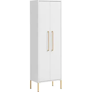 Schildmeyer MÖBELPARTNER Badschrank Sarah 148437 kreideweiß 46,2 x 30,1 x 154,7 cm