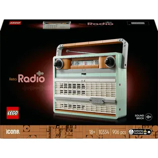 LEGO Icons Retro-Kofferradio (10334)