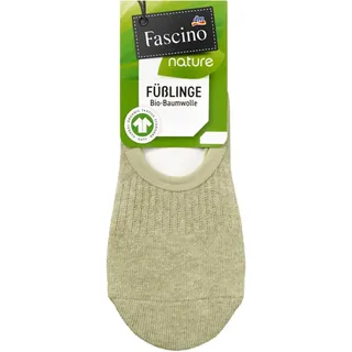 Füßlinge mit Bio-Baumwolle grün Gr. 39-42