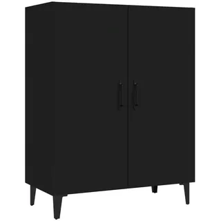vidaXL Sideboard Schwarz 70x34x90 cm Holzwerkstoff