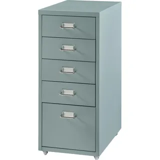 [en.casa] Rollcontainer Kökar mit 5 Schubladen 69x28x41 cm