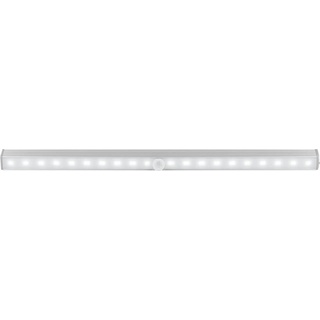 goobay LED-Lichtleiste mit Bewegungsmelder, batteriebetrieb, alu