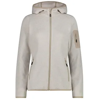 CMP Woman Jacket FIX Hood vaniglia-bianco 42