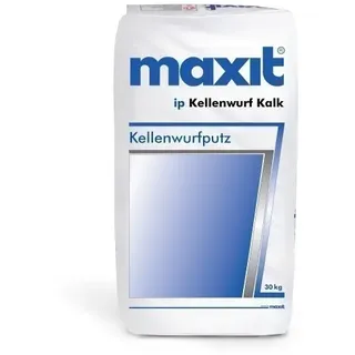 Kellenwurfputz - maxit ip Kellenwurf Kalk , weiß - 30kg