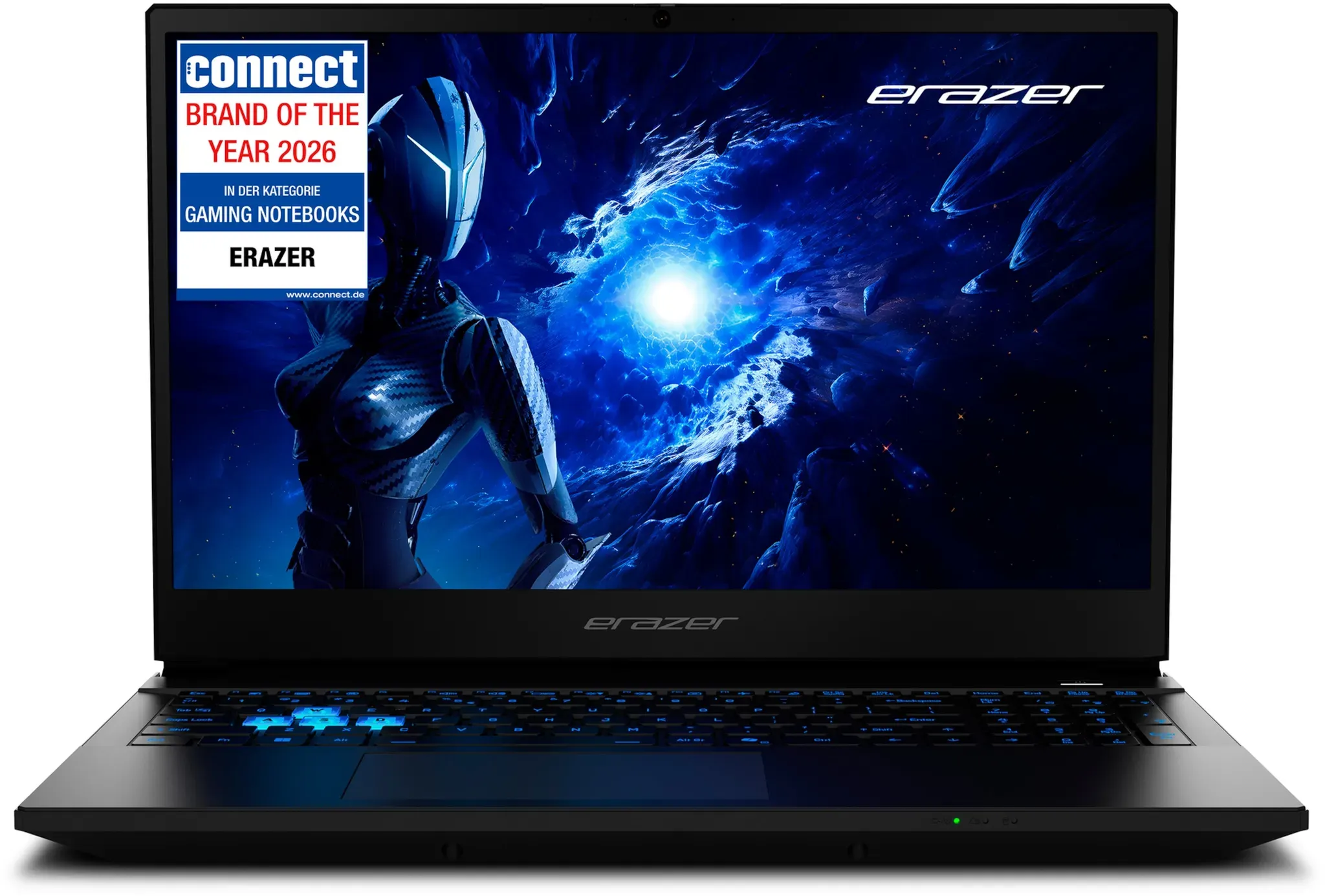 ERAZER ERAZER Scout 15 E1 Core Gaming Laptop, Intel® CoreTM i5 13420H, Windows 11 Home 39,6 cm (15,6") FHD Display mit 144 Hz, NVIDIA® GeForce RTXTM 5050, 1 TB SSD, 16 GB RAM