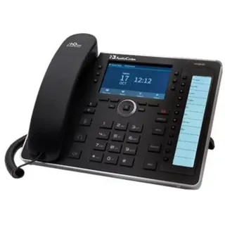 AudioCodes 445HD - VoIP-Telefon - SIP, SDP - 6 Leitungen - Schwarz