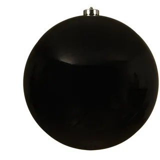 Christmas Decoration Weihnachtskugeln XXL Kunststoff 20cm x 1 Stück bruchsicher schwarz