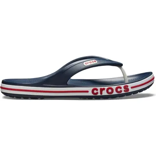 Crocs Unisex's Bayaband Flip Flop,Navy/Pepper,38/39 EU