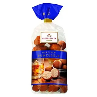Niederegger saftige Marzipan Rumkugeln im Beutel 150 g 4er Pack