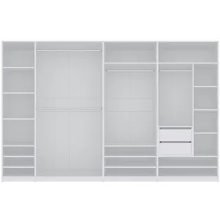marmex TRES B/B Garderobenschrank 320x206x51 weiß