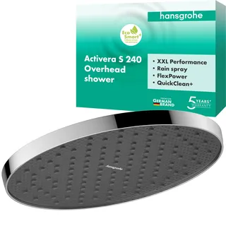 Hansgrohe Activera S Kopfbrause 240 1 Strahlart, EcoSmart+, 28057000