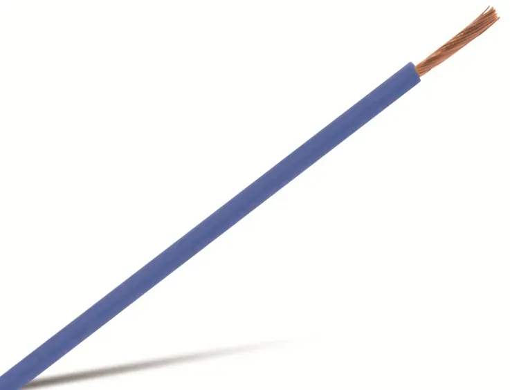 RAUTRONIC Litze H07V-K 10 mm2, 10 m, blau