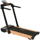 Laufband und Walking Pad 2 in 1 S Holzoptik