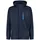 Regenjacke Unisex Schwarz/Blau 48