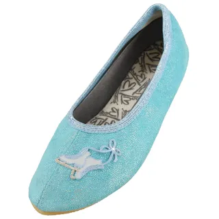 Beck Mädchen Ice Dance Gymnastikschuhe, Blau, 35 EU