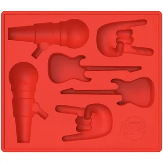 Winkee Rocks - Rock Eiswürfelform | Eiswürfelbehälter in verschiedenen Rock-Formen | Multi Ice Cube Form Rock Style | Eiswürfelform Silikon | Geschenk an Weihnachten, Geburtstag, Valentinstag