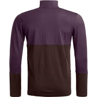 Ortovox 185 Rock'n'Wool Zip Neck Herren Funktionsshirt Mehrfarbig XL
