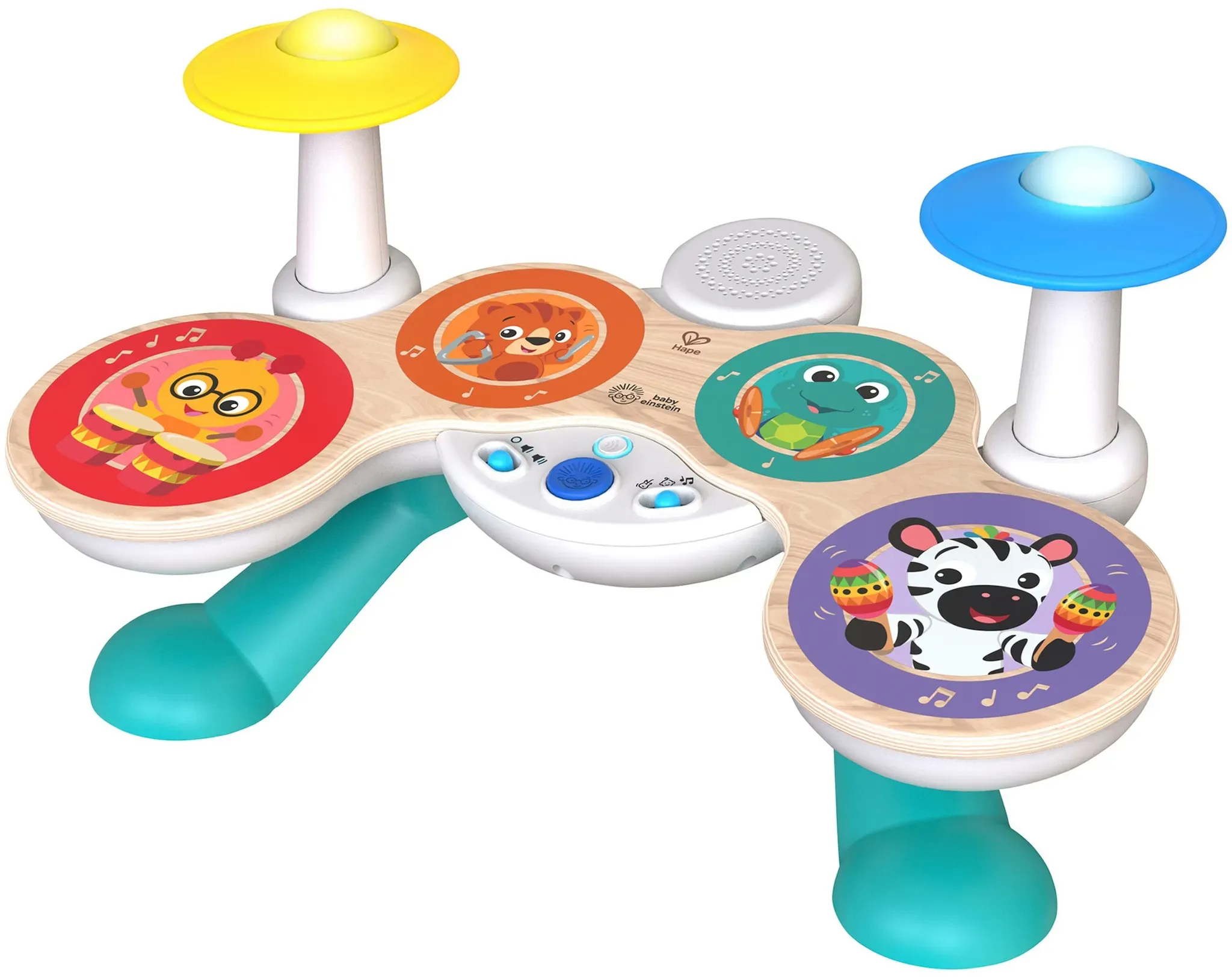 Hape Baby Einstein Schlagzeug Together in Tune DrumsTM, mehrfarbig