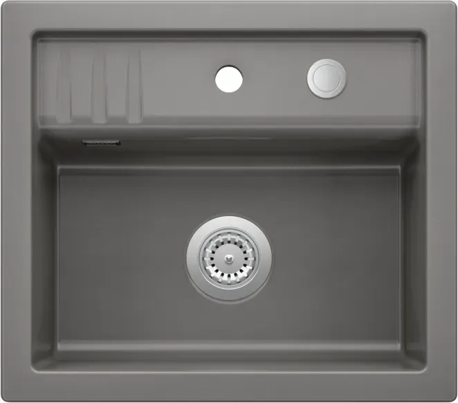 Naber 1091069 Silqua F Keramik 570 Einbauspüleflächenbündig, lava