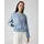 Damen Jacke Sommerblouson Jelen mit dekorativen Ballonärmeln Oxford Blue