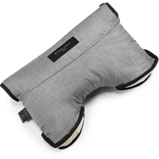 Kinderwagen-Muff aus Lammfell von WERNER CHRIST BABY - MOFFY ist der ideale Handwärmer für Buggys aus medizinischem Fell, einfache Handhabung, Handmuff in grigio