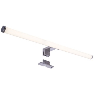 max K O M F O R T Maxkomfort LED Spiegelleuchte Badleuchte Schminklicht Aufbauleuchte Schrankleuchte in chrom rund neutralweiß 8W IP44