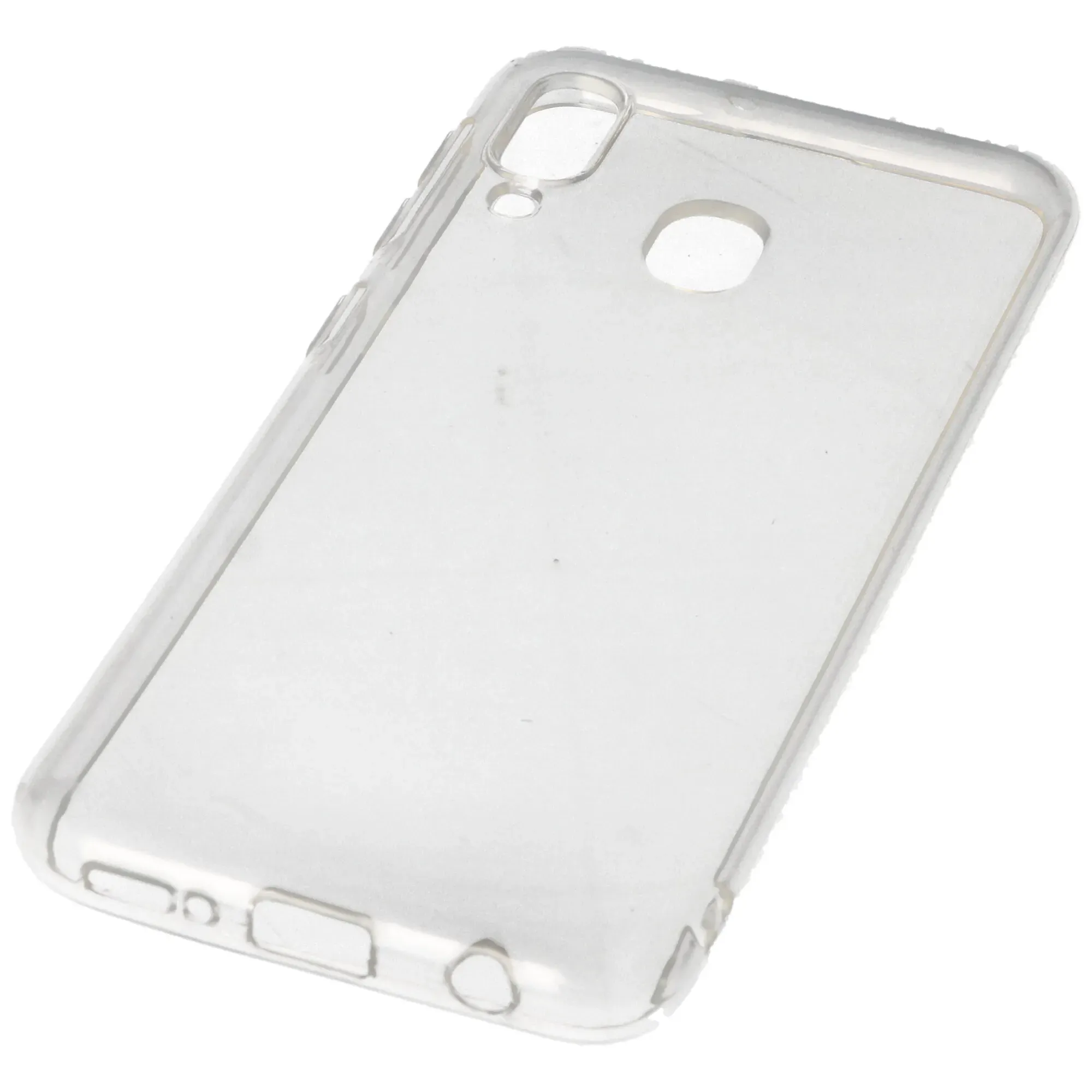 Hülle passend für Samsung Galaxy A20 E - transparente Schutzhülle, Anti-Gelb Luftkissen Fallschutz Silikon Handyhülle robustes TPU Case