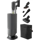 AEG Akku-Hand-und Stielstaubsauger "ULTIMATE 8000 (AP83AB25DG), beutellos, mit Absaugstation", grau (dunkelgrau), B:25cm H:114cm T:36cm, Akkusauger, Hygienische Absaugung des Staubbehälters ohne Kontakt mit Schmutz