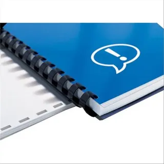 GBC CombBind 529099 Plastikbinderücken 22mm, blau, 100 Stück