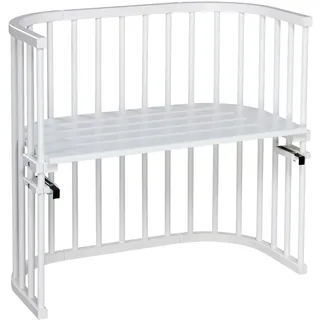 babybay Original Beistellbett seidenmatt weiß
