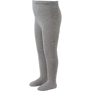 Sterntaler Baby - Mädchen Uni Strumpfhose, Silber Mel., 74