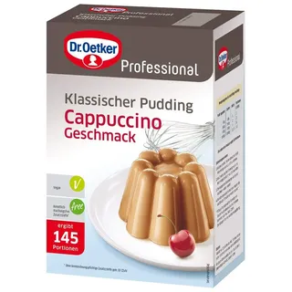 Dr. Oetker Professional Klassischer Pudding mit Cappuccino-Geschmack, Puddingpulver in 1 kg Packung