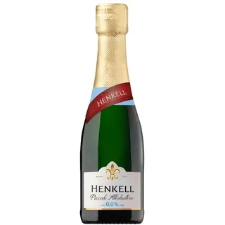 Henkell Alkoholfrei Piccolo (1 x 0,2 l) - Alkoholfreie Alternative zu Sekt und Champagner, fruchtig-frisch, feinperlig, VEGAN
