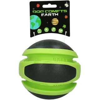 Dog Comets Earth - Ø14 cm - Hundespielzeug Ball - Hundeball - Ball Hund - Hüpfend - TPR-Gummi - Grün