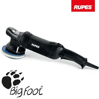Rupes BigFoot Exzenter-Poliermaschine LHR15ES Orbitalpolierer - Black - 125 mm