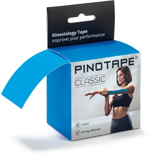Pinotape Classic Kinesiologie Tape Blau 5 cm x 5 m