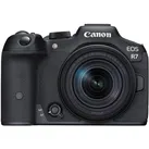 Canon EOS R7 Kit (18 - 150 mm, 32.50 Mpx, APS-C / DX), Kamera, Schwarz