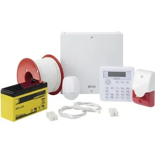 ABUS Abus, AZAA10100 Terxon SX Alarmanlagen-Sets Alarmzonen 8x Drahtgebunden, 1x Sabotagezone