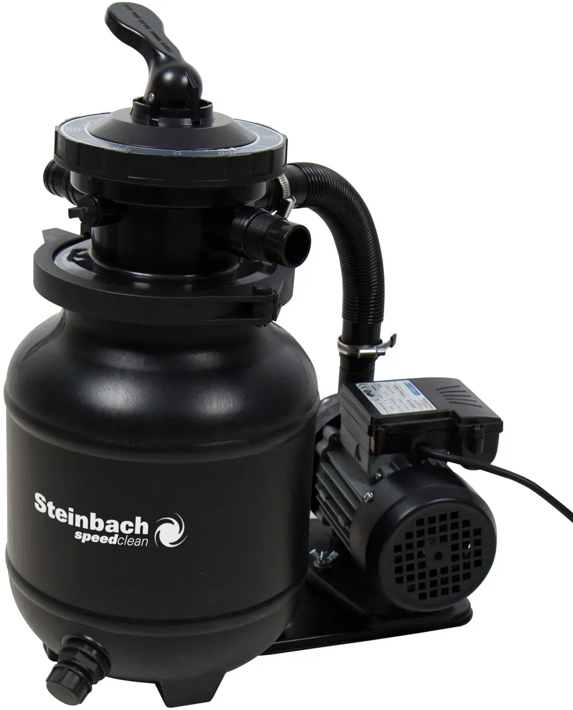 Steinbach Filteranlage Classic 250N, Umwälzleistung 3,8 m³/h, 230 V/200 W, 7-Wege-Ventil