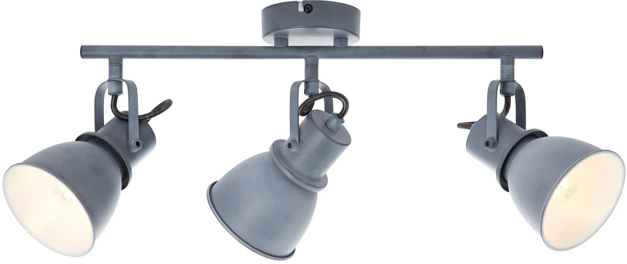 Brilliant Deckenstrahler Bogart grau Beton E14 max. 25W schwenkbar