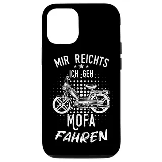 Hülle für iPhone 12/12 Pro Mofa Mofaroller Moped