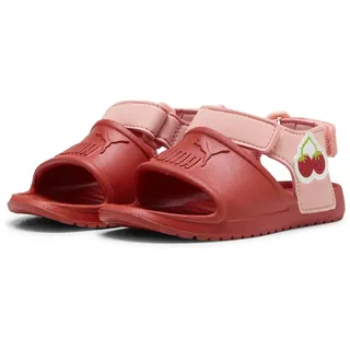 Puma DIVECAT V2 INJEX Badges INF Schiebe-Sandalen, RED FIRE-PINK Fruit-SEA KELP, 27 EU