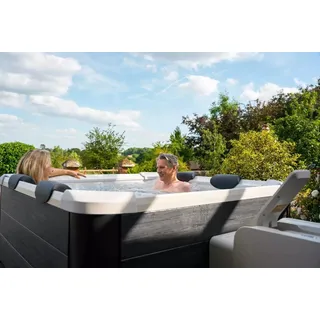 MSPA Oslo Plus XXL Whirlpool Swim Spa Pool LED UVC App Wifi Modell 2025