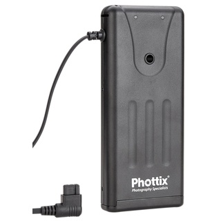 Phottix PH23222 Flash Externer Akku für Canon 8 AA Batterien